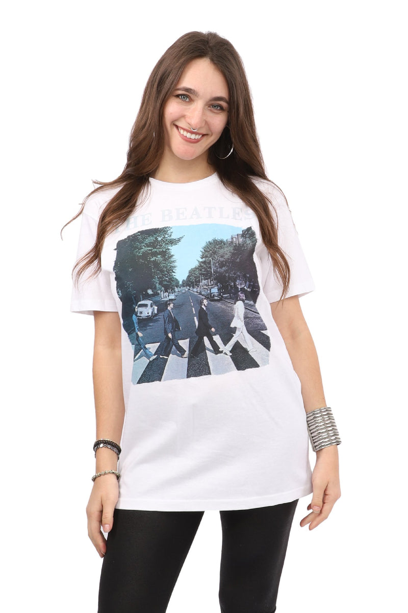 The Beatles T-Shirt Los White – - Road Abbey Angeles Eye - Candy