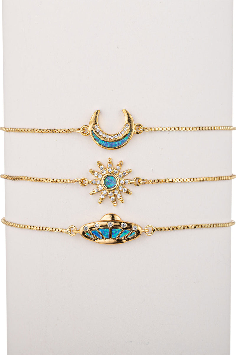 Juipiter Moon 3-Piece Bracelet Set