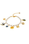 Anna CZ Charm Bracelet