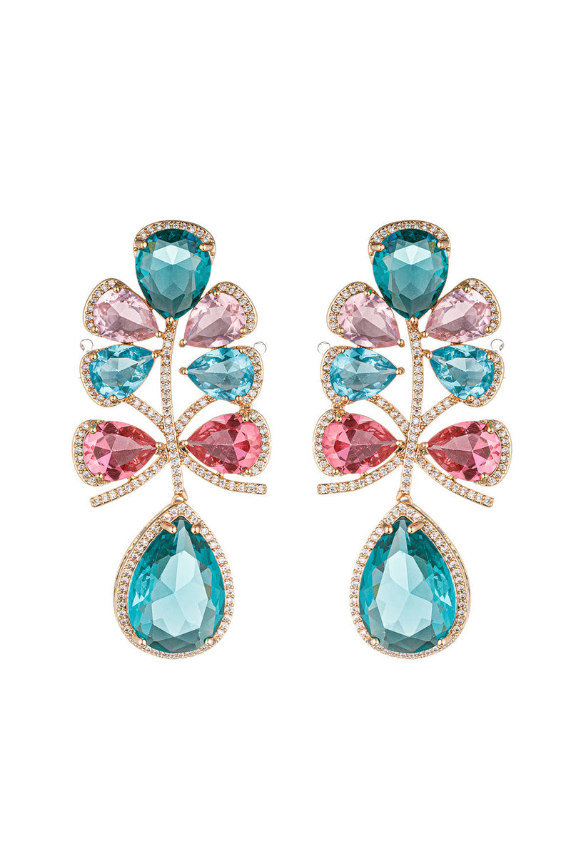 Elena CZ Drop Earrings