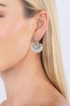 Emila CZ Sparkle Drop Earrings