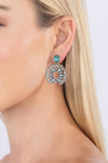 Mila CZ Drop Earrings