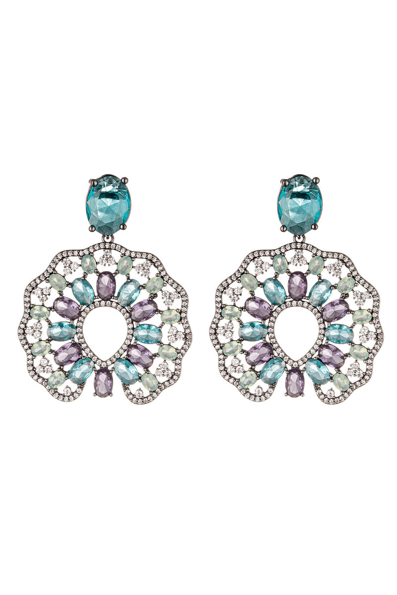 Mila CZ Drop Earrings