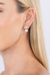 Aurora CZ Drop Earrings