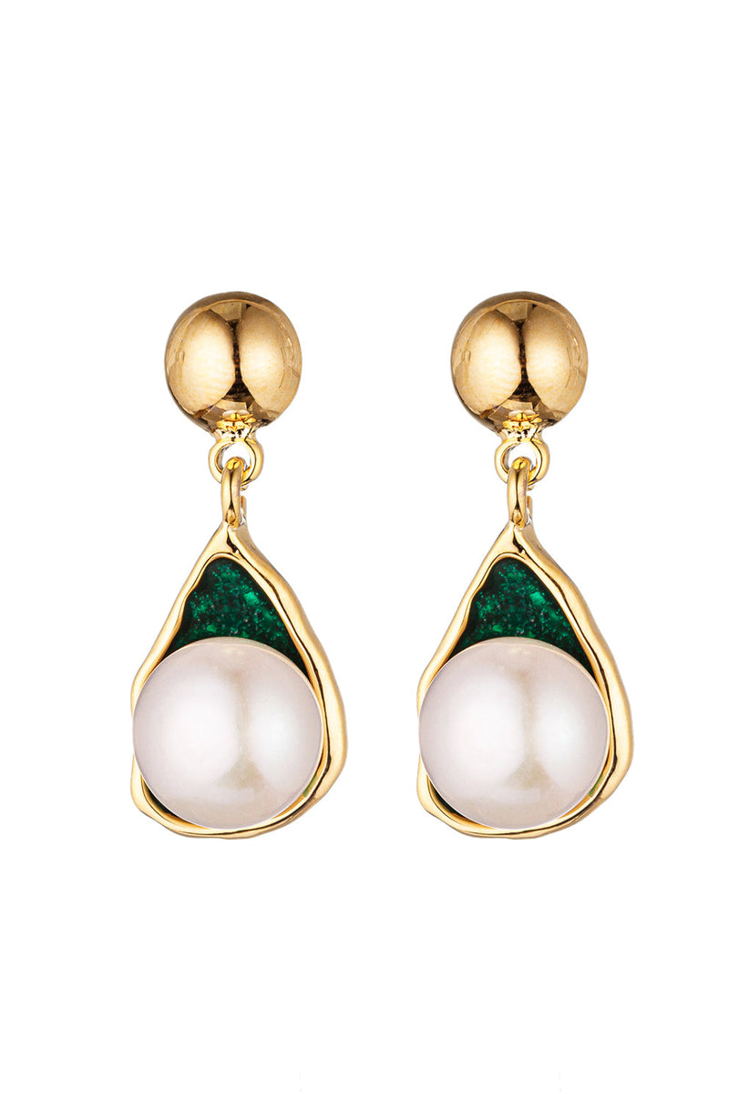 Agnes Pearl Drop Earrings