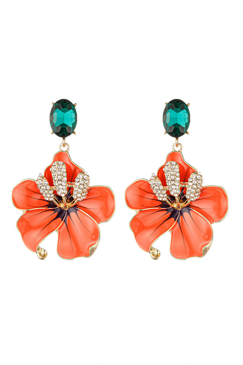 Isabella Floral Drop Earrings