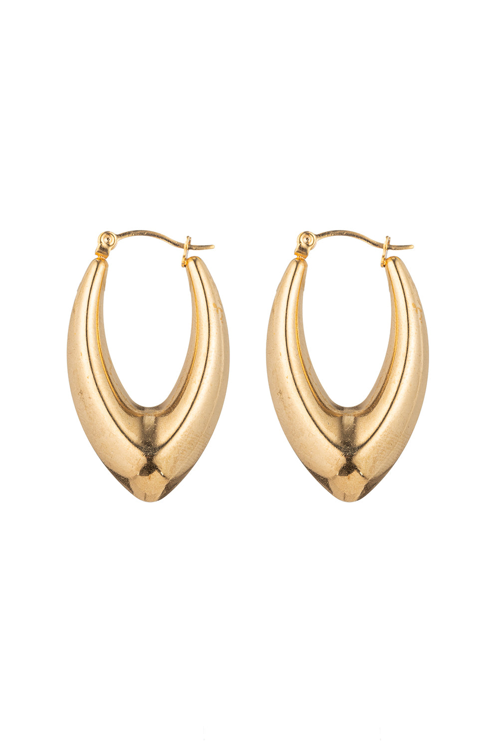 Lya Golden Drop Earrings