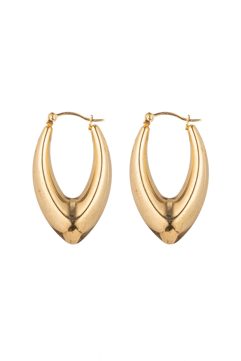 Lya Golden Drop Earrings