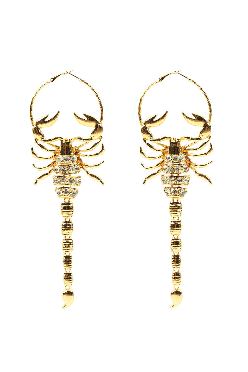 Scorpion Drop Earrings