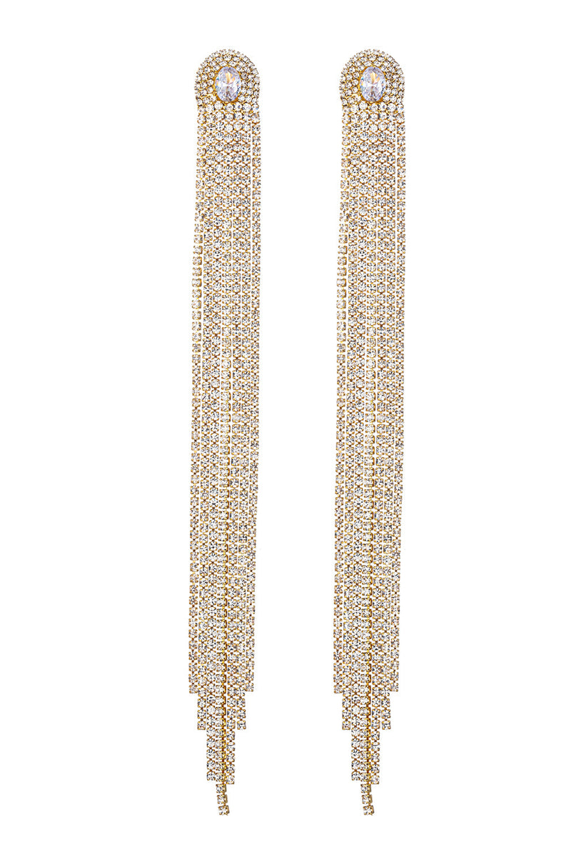 Capri Fringe Statement Earrings