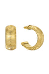 Vivana Golden Loop Earrings