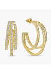 Olivia CZ Hoop Earrings