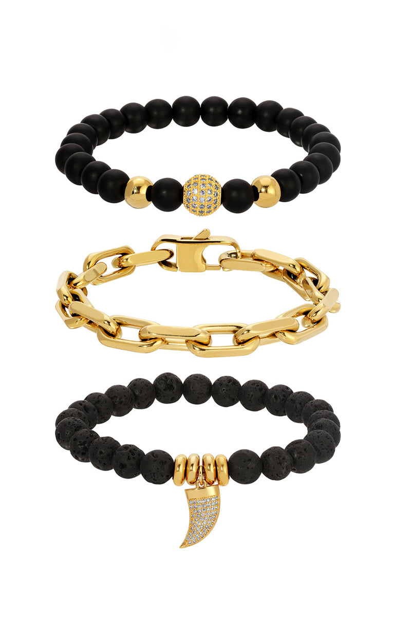 Elijah 3 Piece Bracelet Set