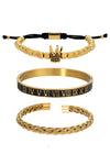 King Henry 3-Piece Bracelet Set