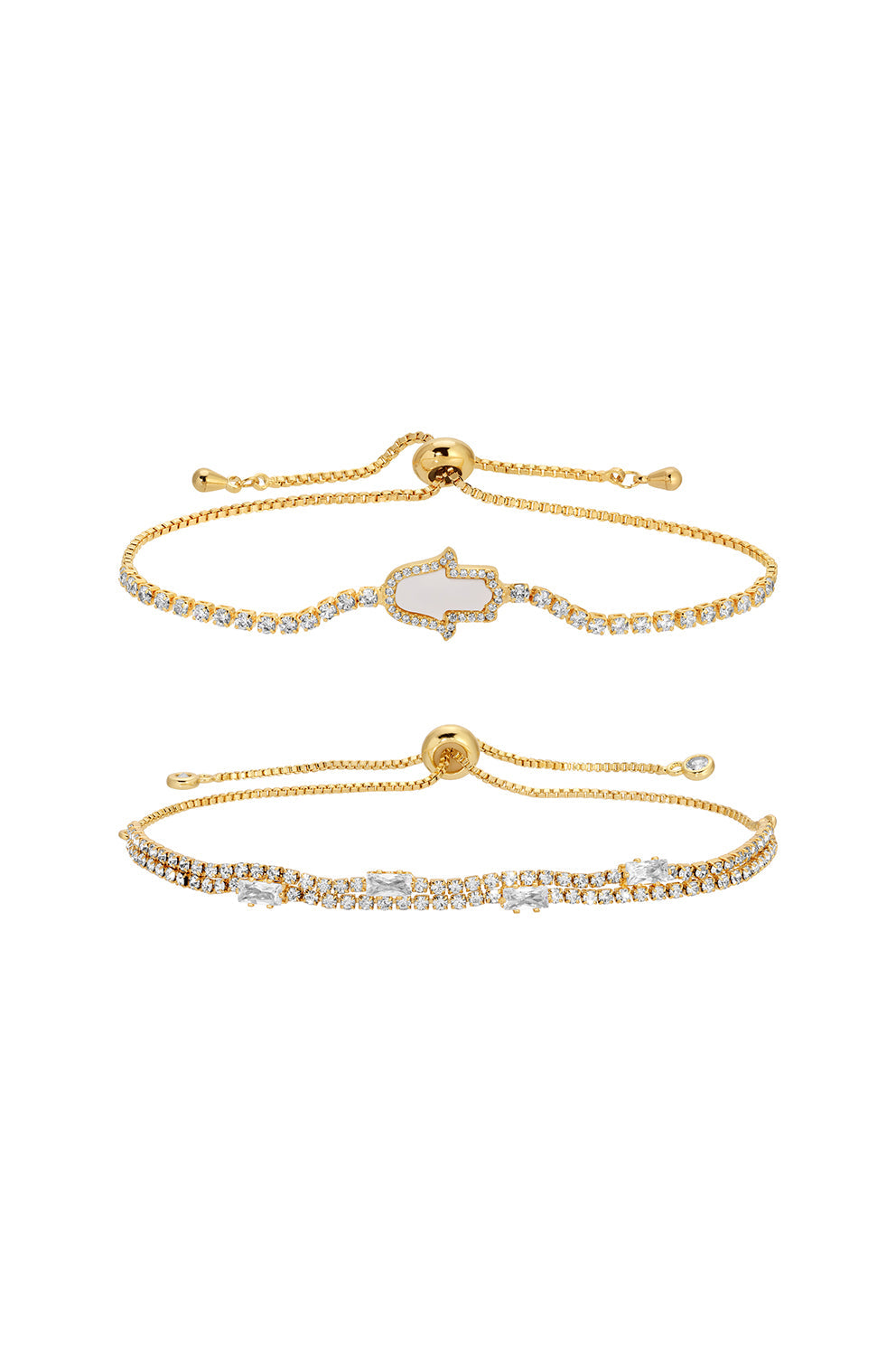 Nova CZ Bracelet Set