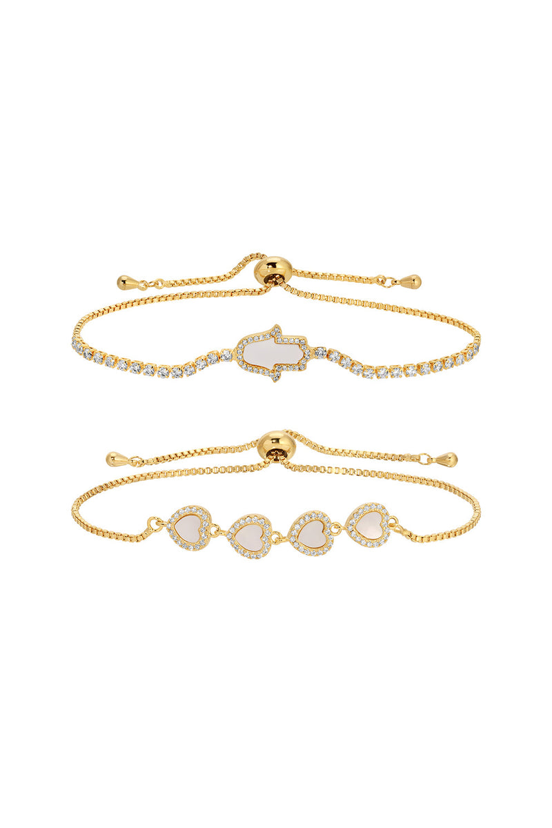 Palma CZ Bracelet Set