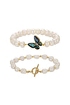 Mort Bleu Butterfly Bracelet Sets