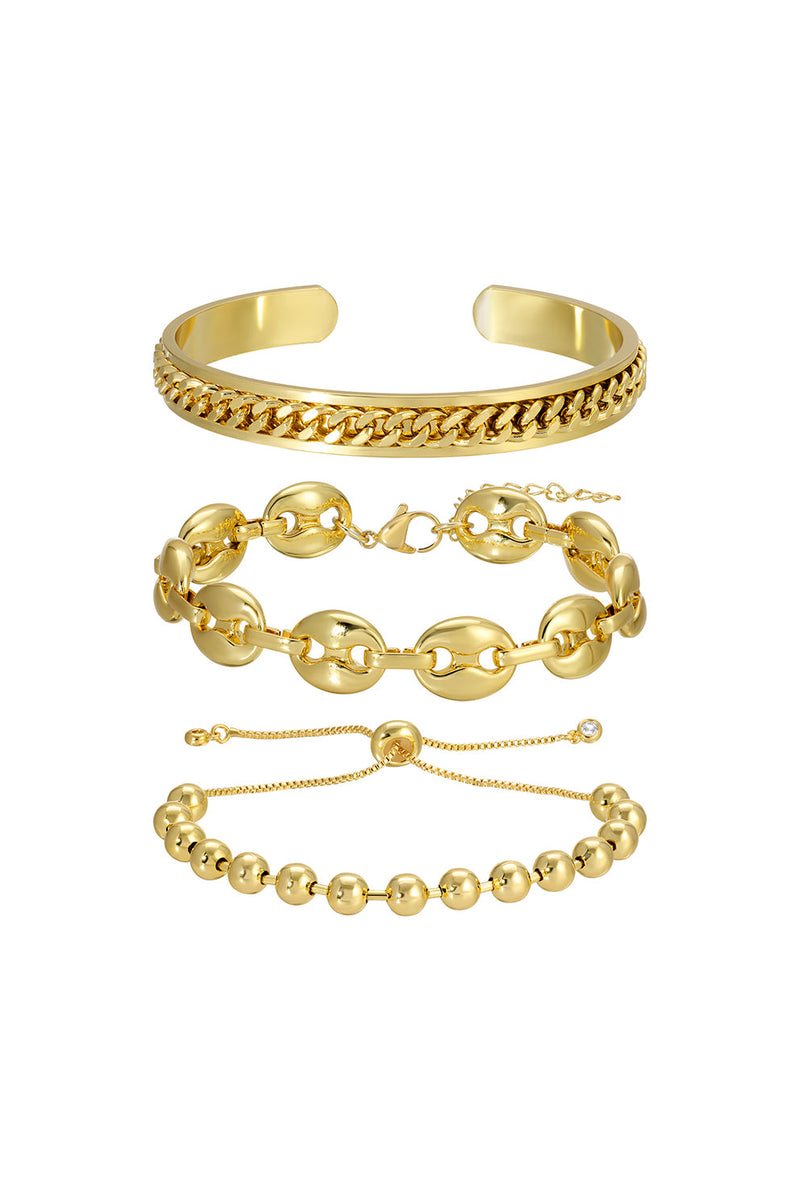 Laurel 3 Piece bracelet Set