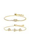 Aria CZ Bracelet Set