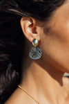 Ava Two Tone Earrings