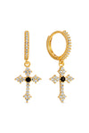 Audrey 3 Piece CZ Earring Set