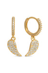 Audrey 3 Piece CZ Earring Set