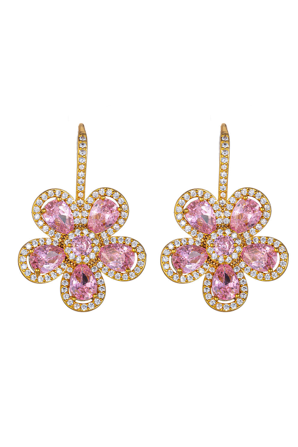 Ava CZ Drop Earrings