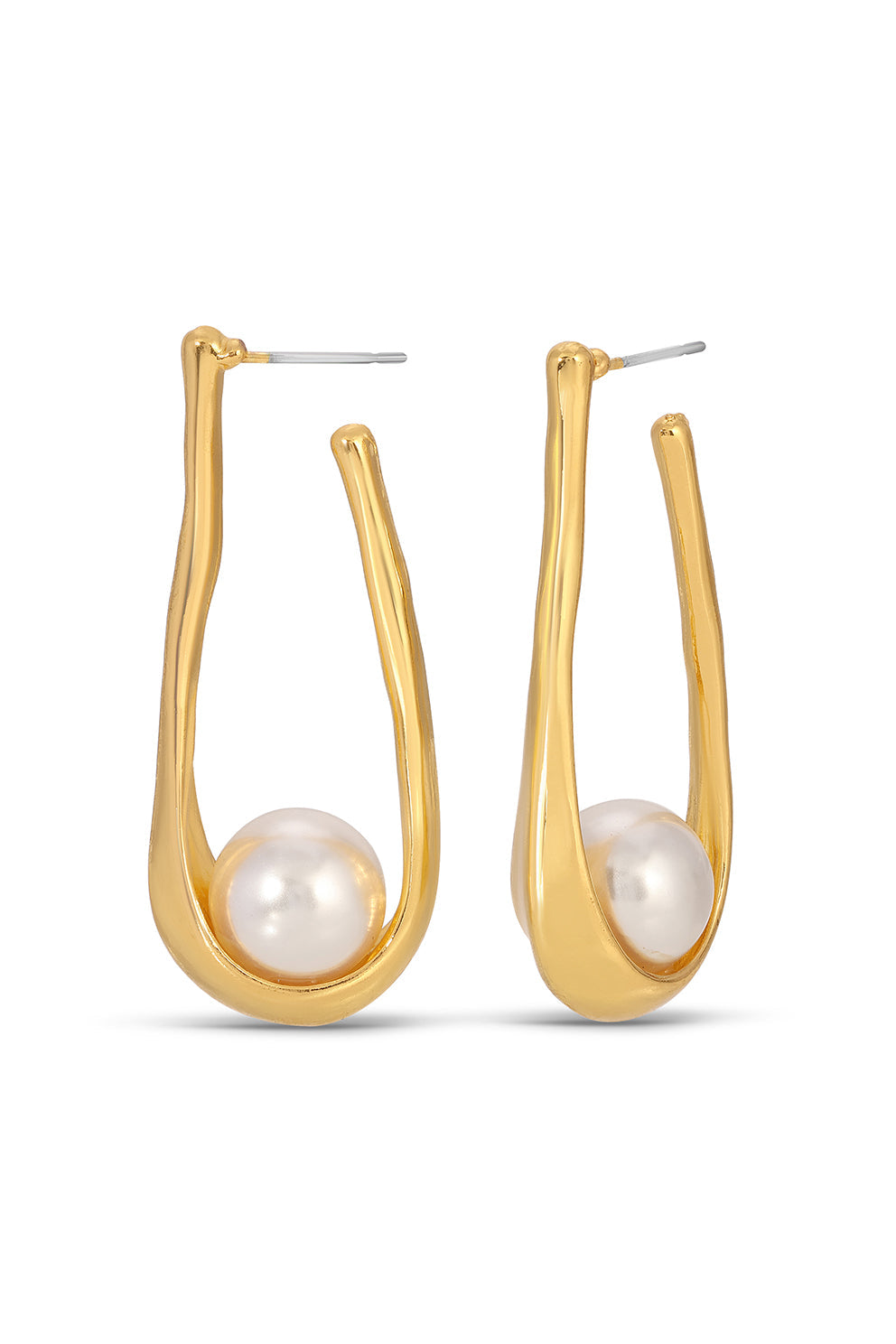 Emily 18K Gold Plated Drop Earrings