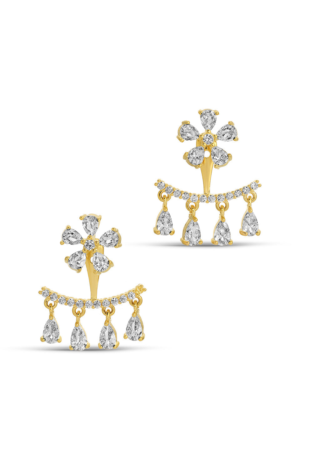 Milan CZ Drop Earrings