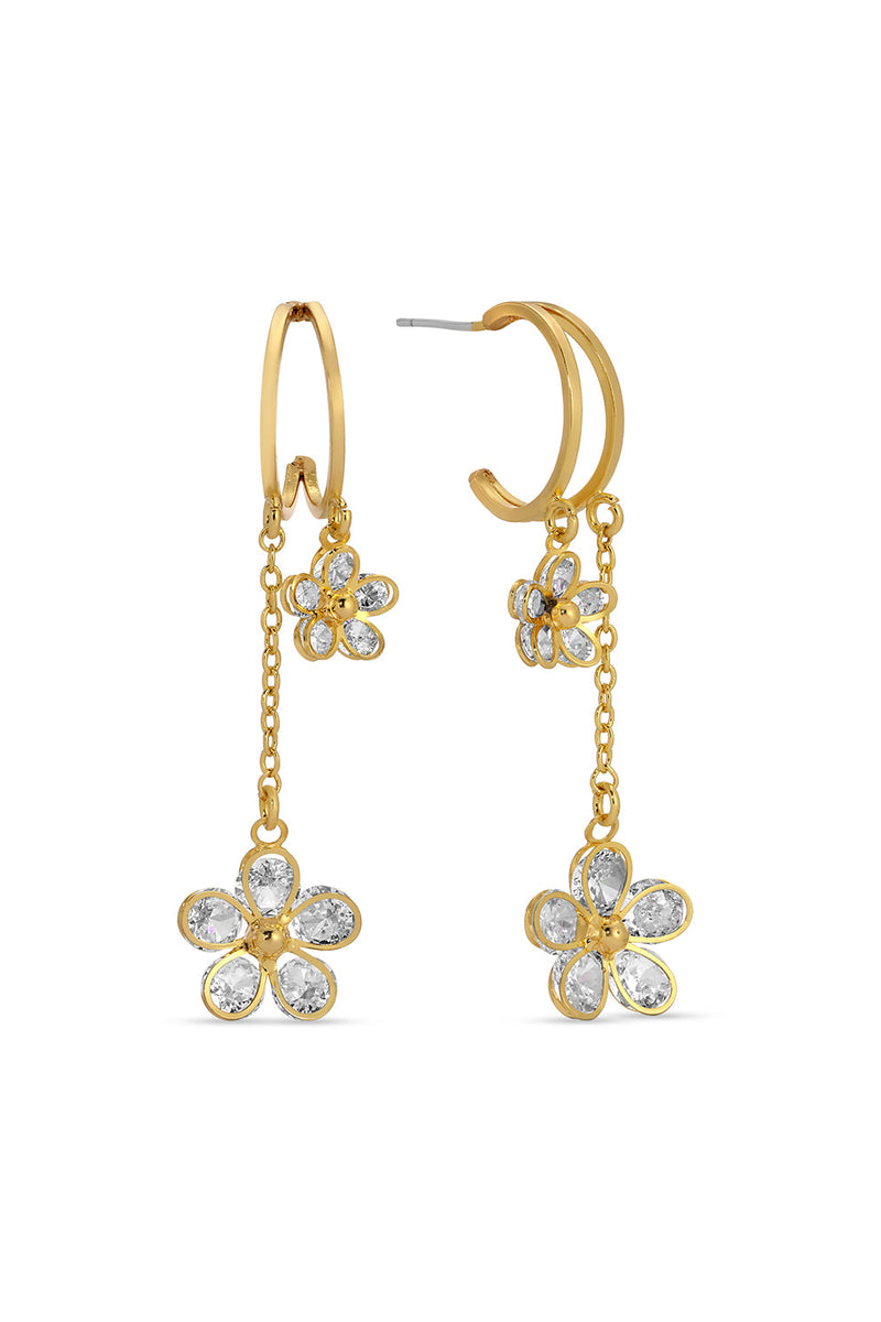 Hampton CZ Drop Earrings