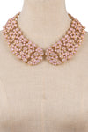 Diana Rose AB Pearl Collar  Necklace