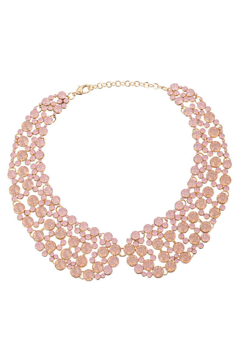 Diana Rose AB Pearl Collar  Necklace