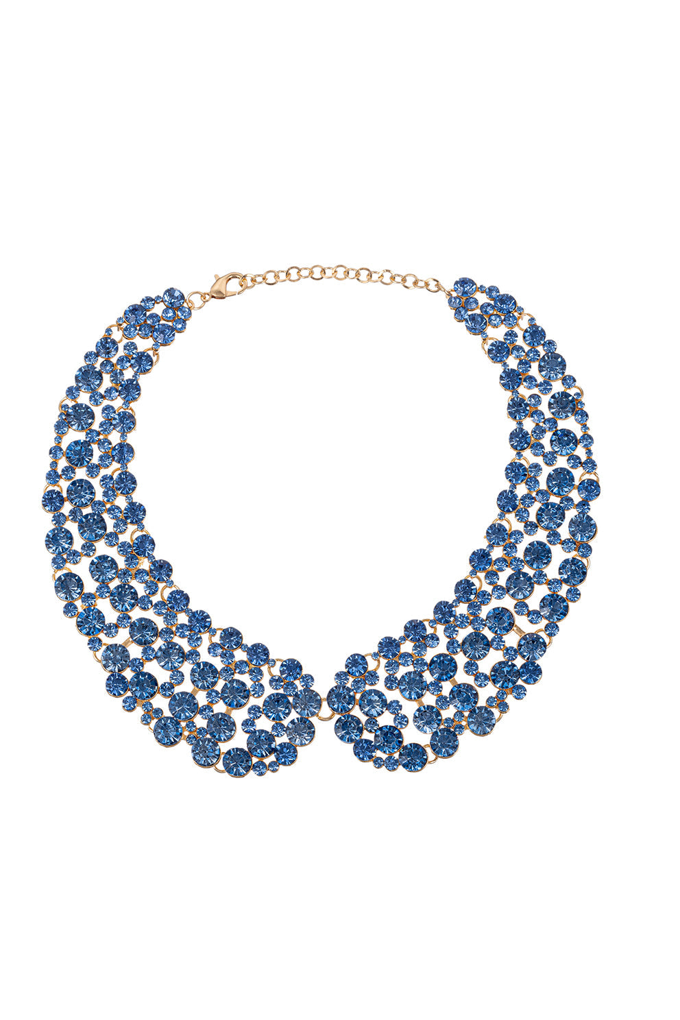 Diana Capri Blue Collar Necklace