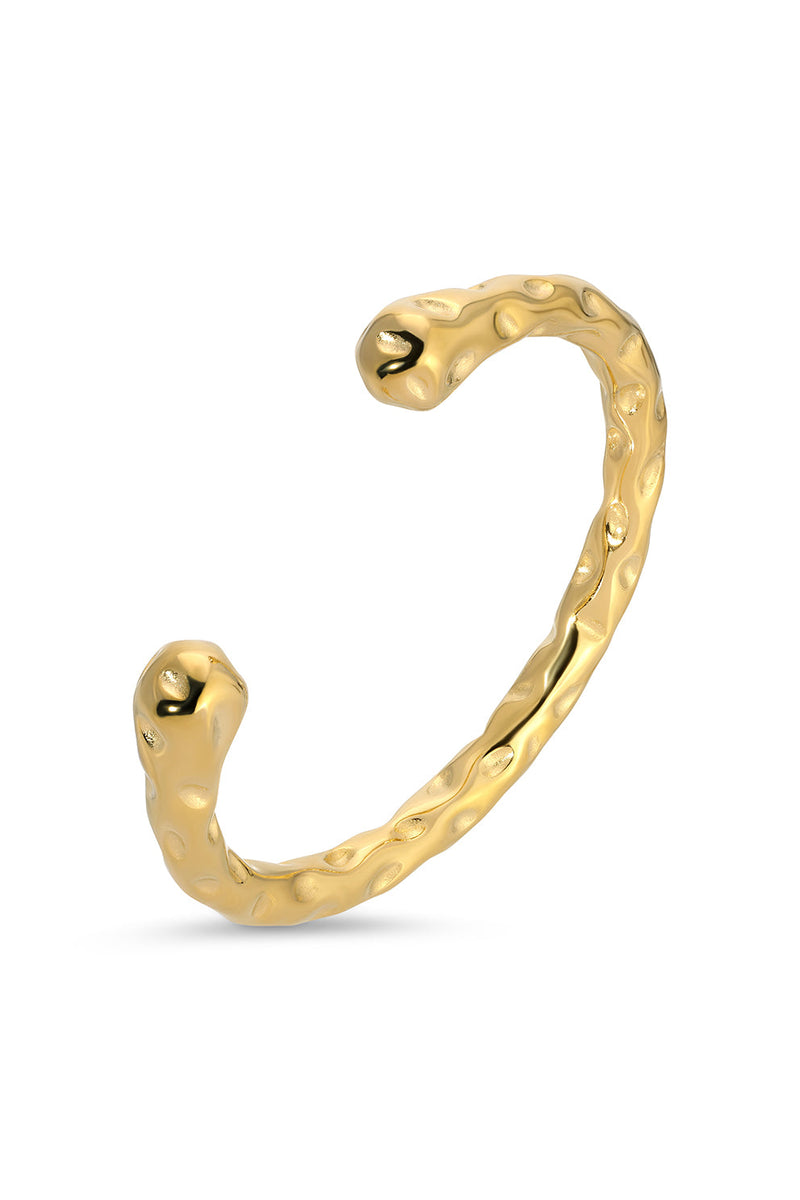 Isla 18K Gold Plate Cuff Bracelet