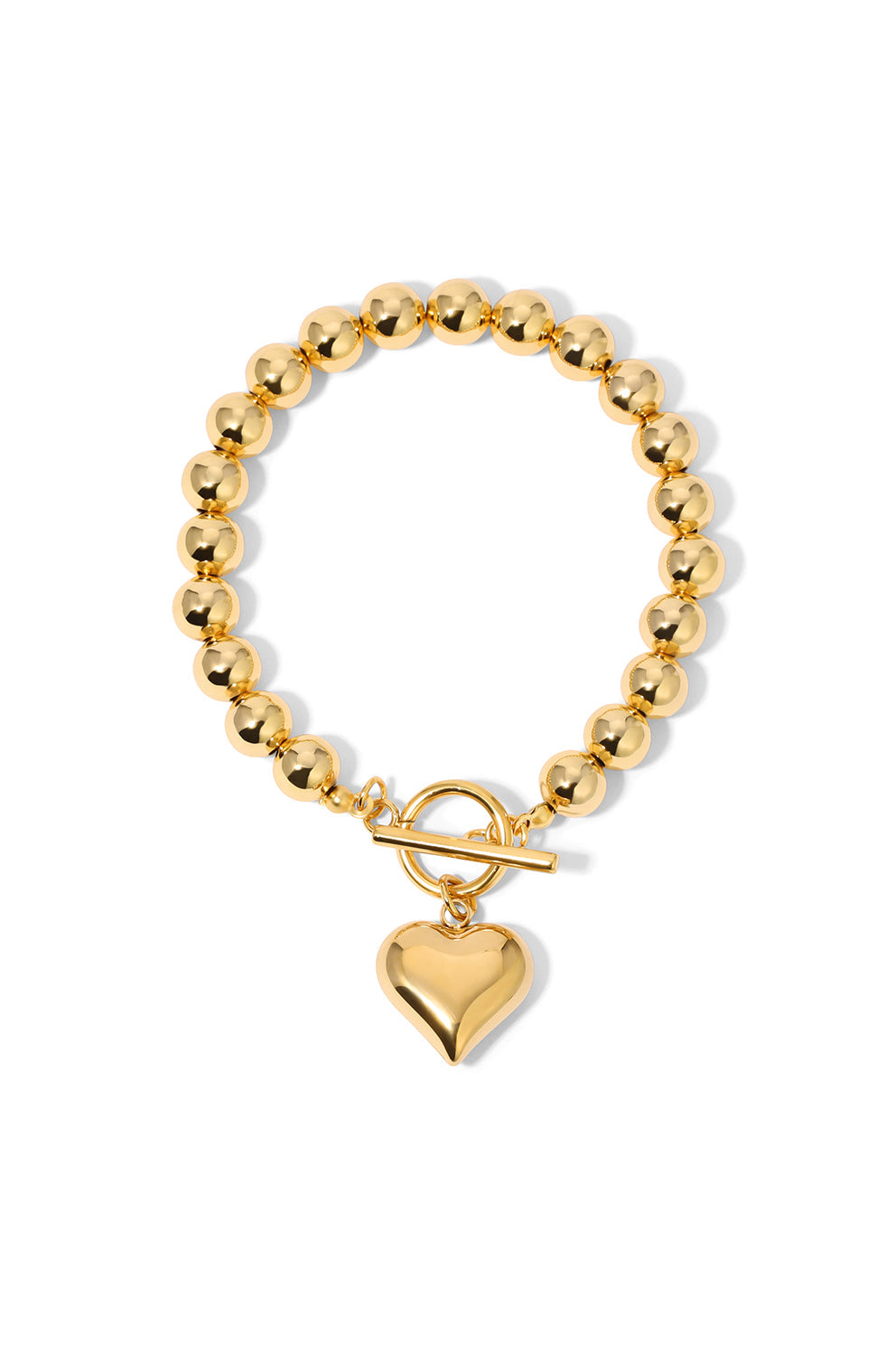 Nubia Heart Beaded Bracelet