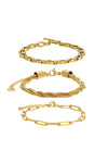 Elena 3 Piece Bracelet set