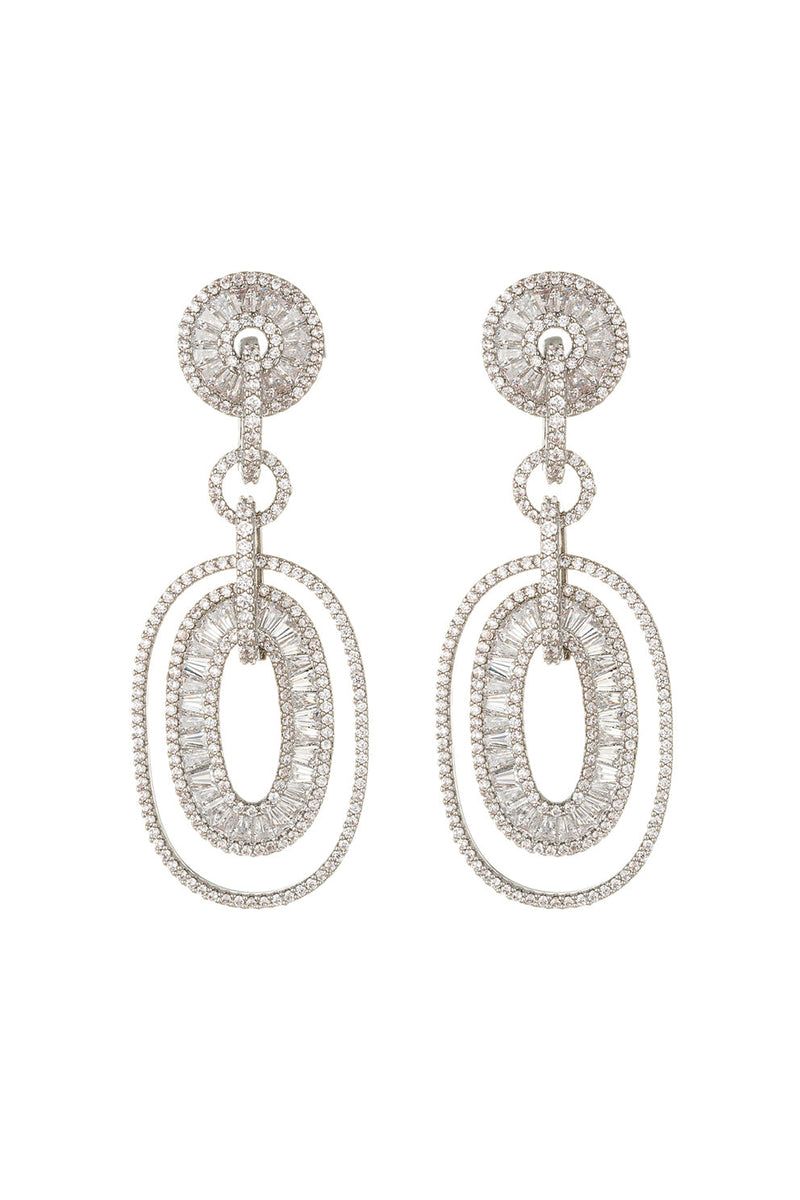 Scarllett CZ Drop Dangle Earrings