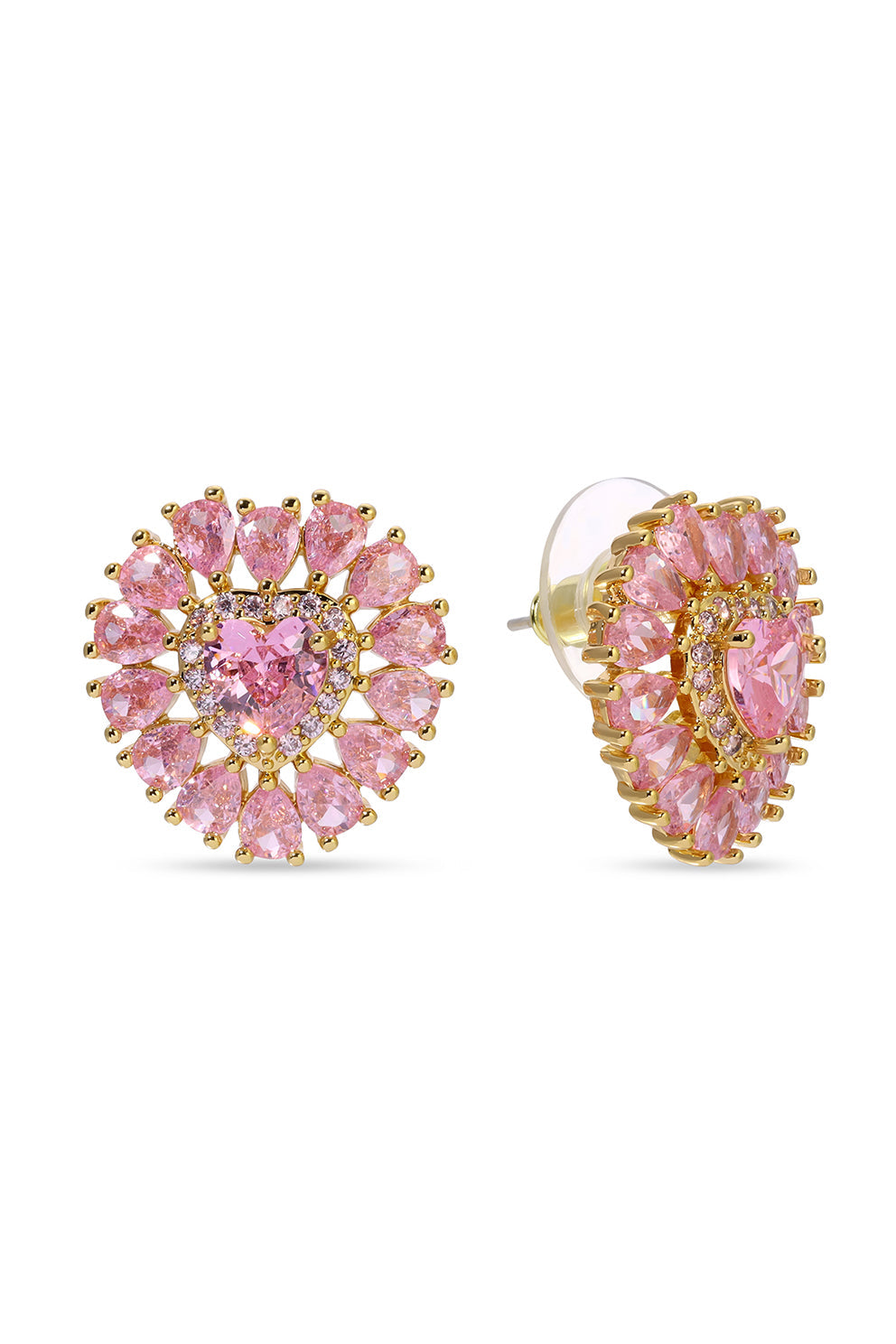 Angelina Pink Cubic Zirconia Earring