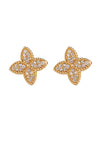 Sophia Flower CZ Stud Earrings