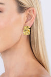 Zahra 14K Gold Plated Earrings