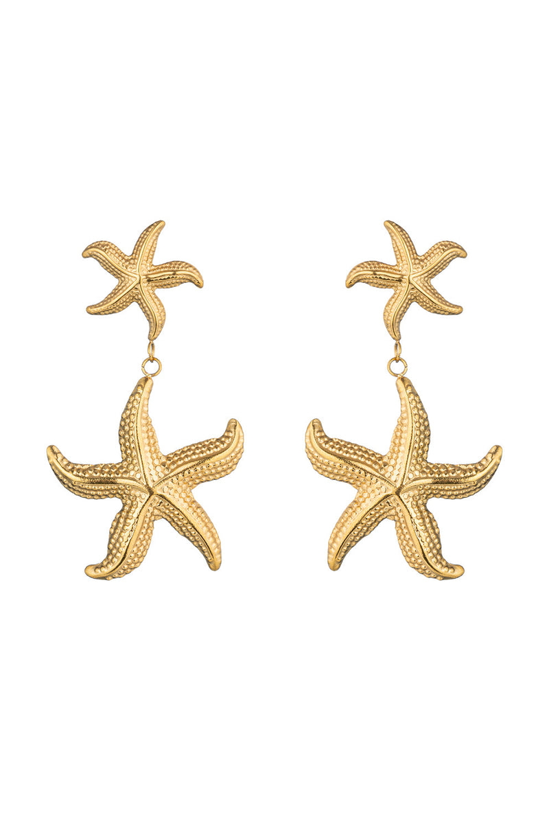 Aya Starfish Dangle Earrings