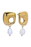 Gloria 14K Gold Plated Drop Earring