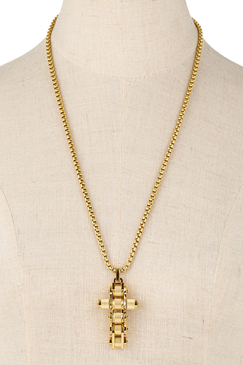 Women's 18k Gold Plated Lock Necklace – Eye Candy Los Angeles