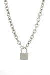 Lock Pendant Necklace