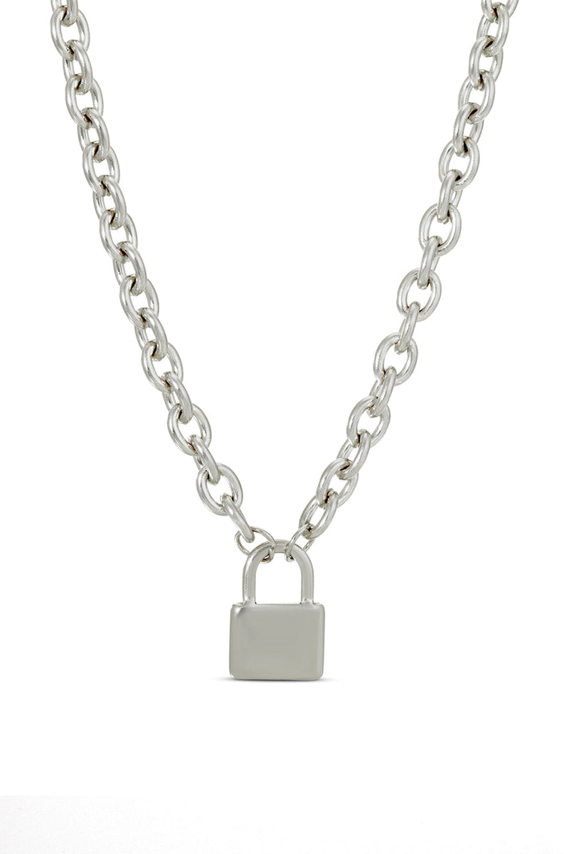 Lock Pendant Necklace