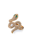 Zayden Snake CZ Ring