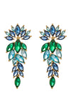 Diana Drop Earrings - Gold/Multi