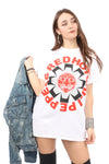 Red Hot Chili Peppers T-Shirt - Aztec Logo - White